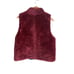 J.Crew Plush Fleece Excursion Vest Crimson Maple
