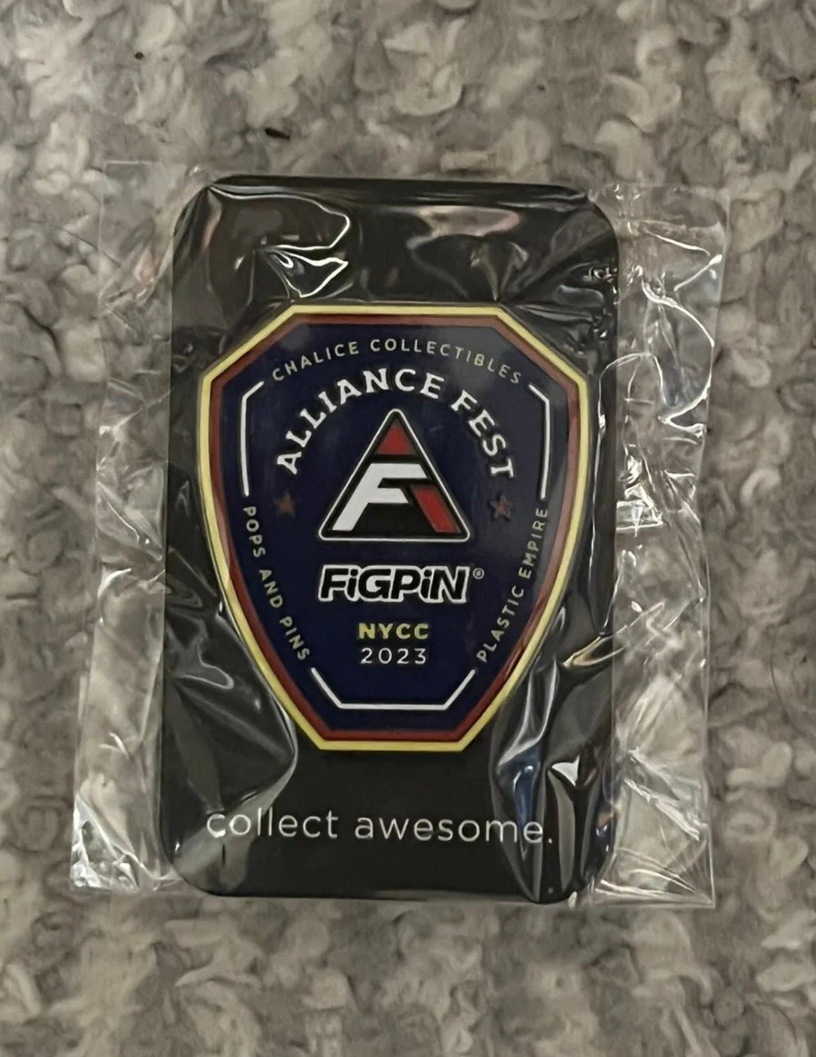 FiGPiN NYCC 2023 Alliance Fest Exclusive LOGO - Plastic Empire/Chalice/P&P
