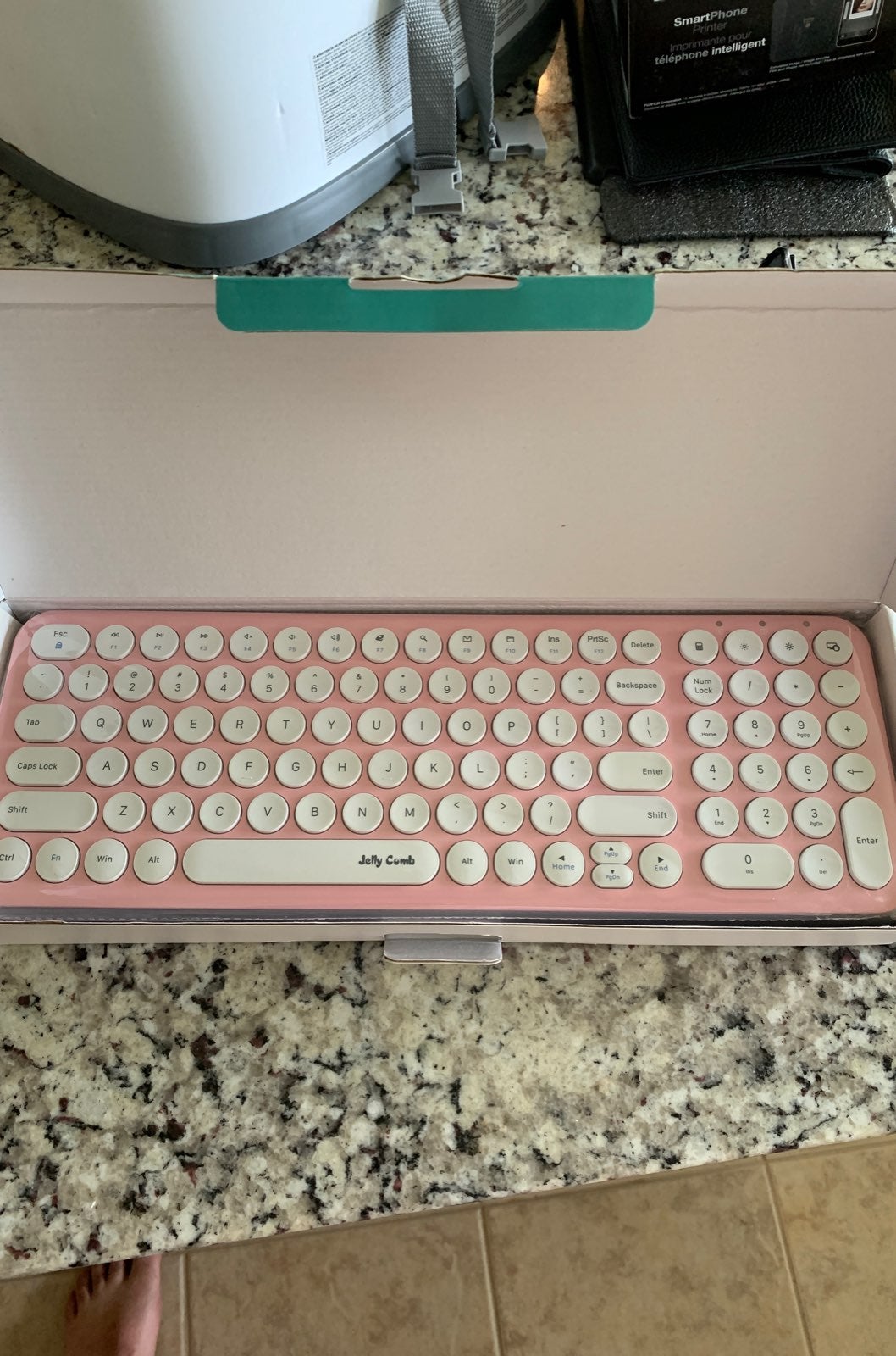 Jelly comb keyboard and mouse