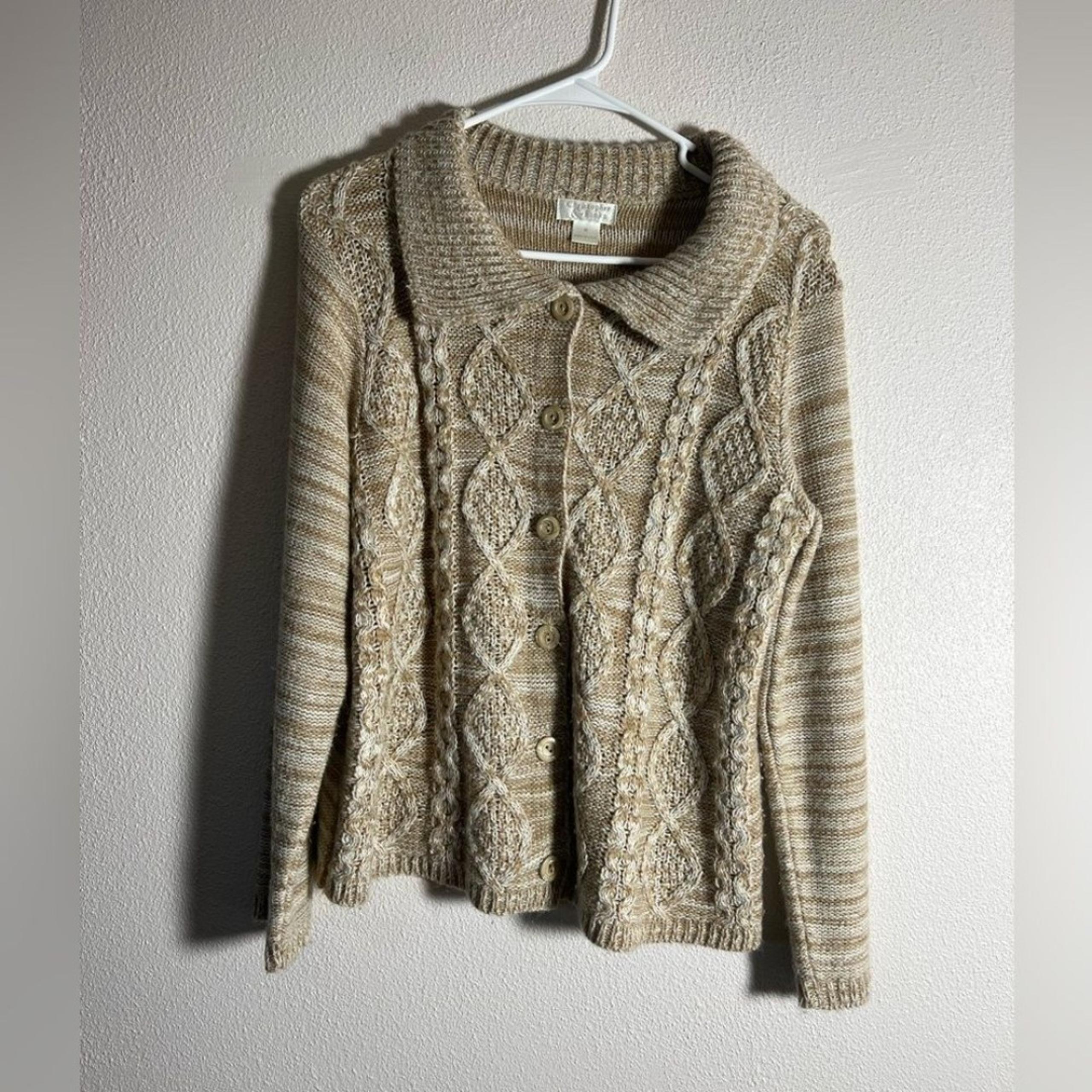 Christopher & Banks button cardigan sweater