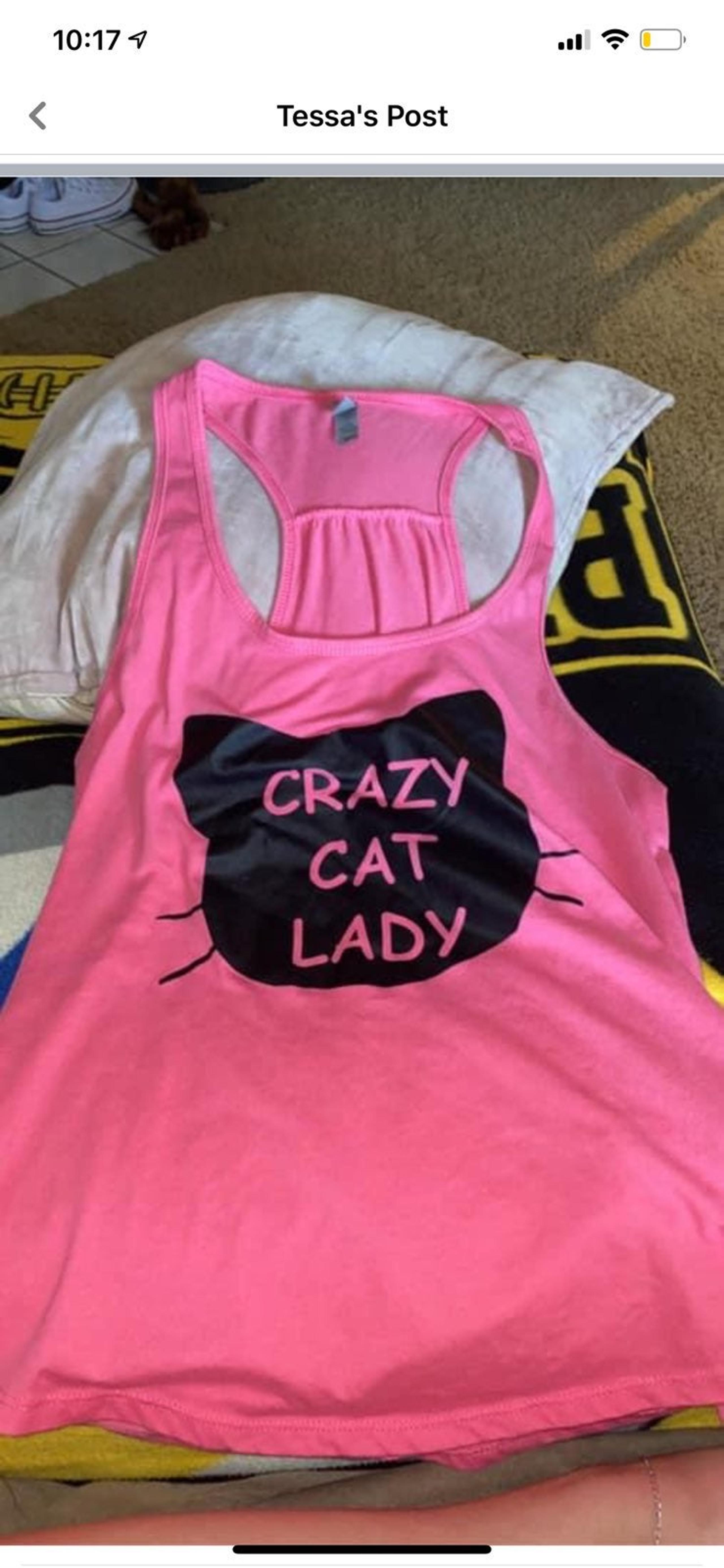 Crazy Cat Lady Tank