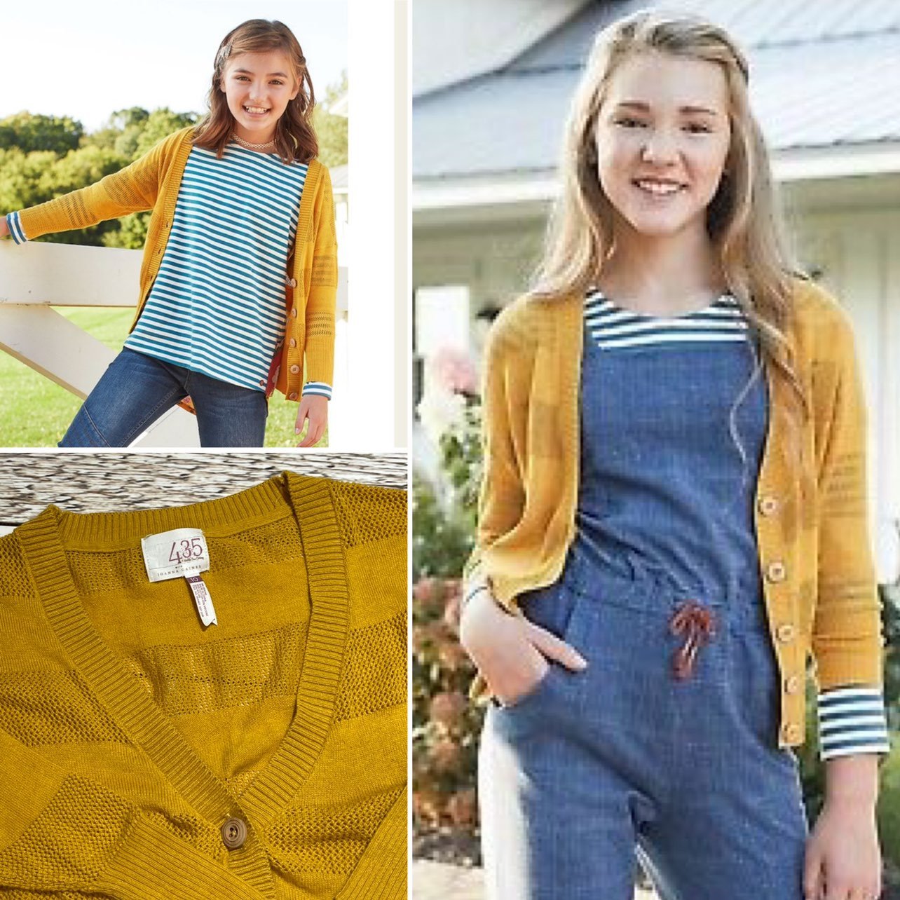 Matilda jane Joanna Gaines Overjoyed Gold Cardigan 10