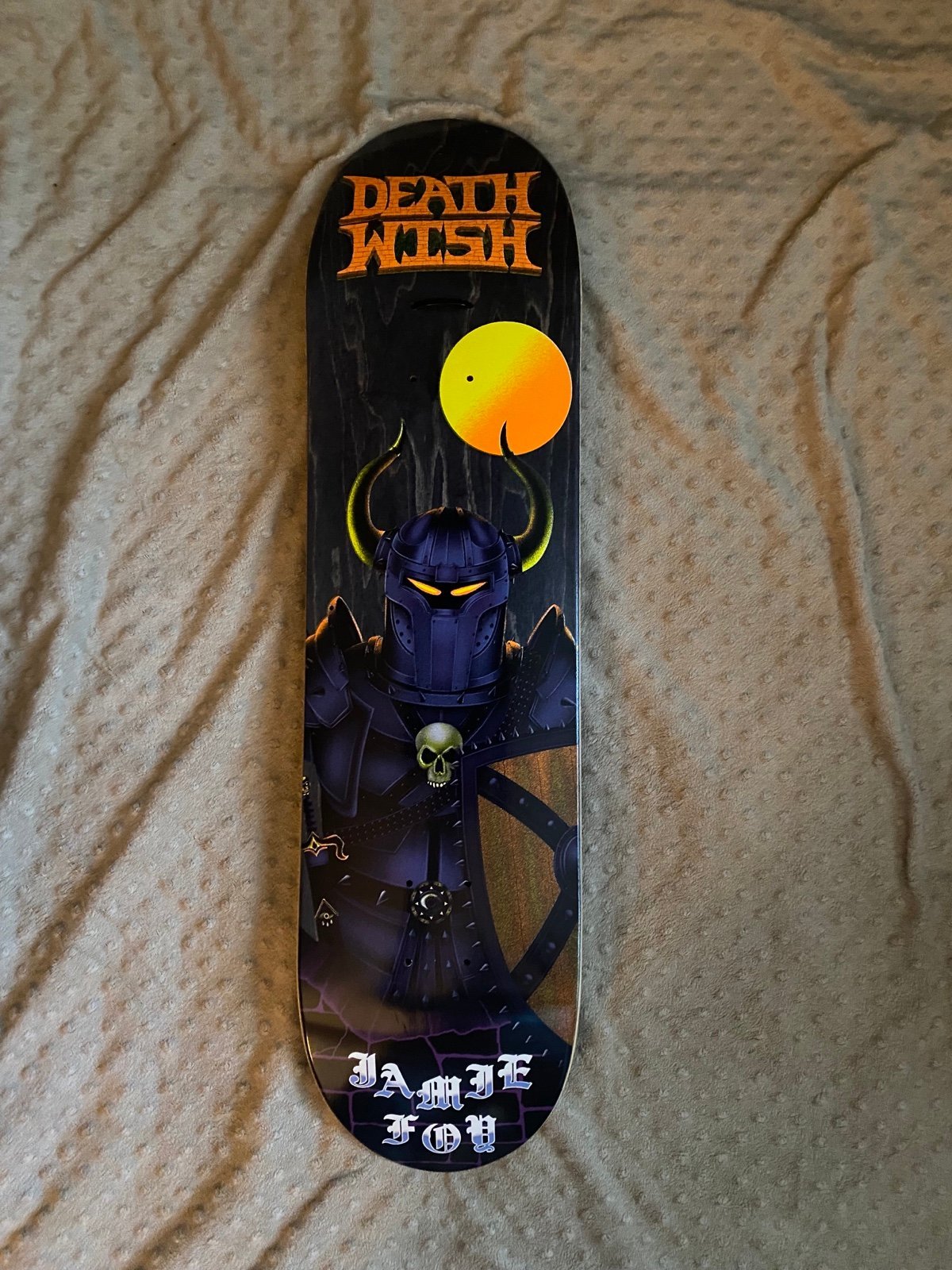8.0 Jamie Foy War Master Deathwish skateboard