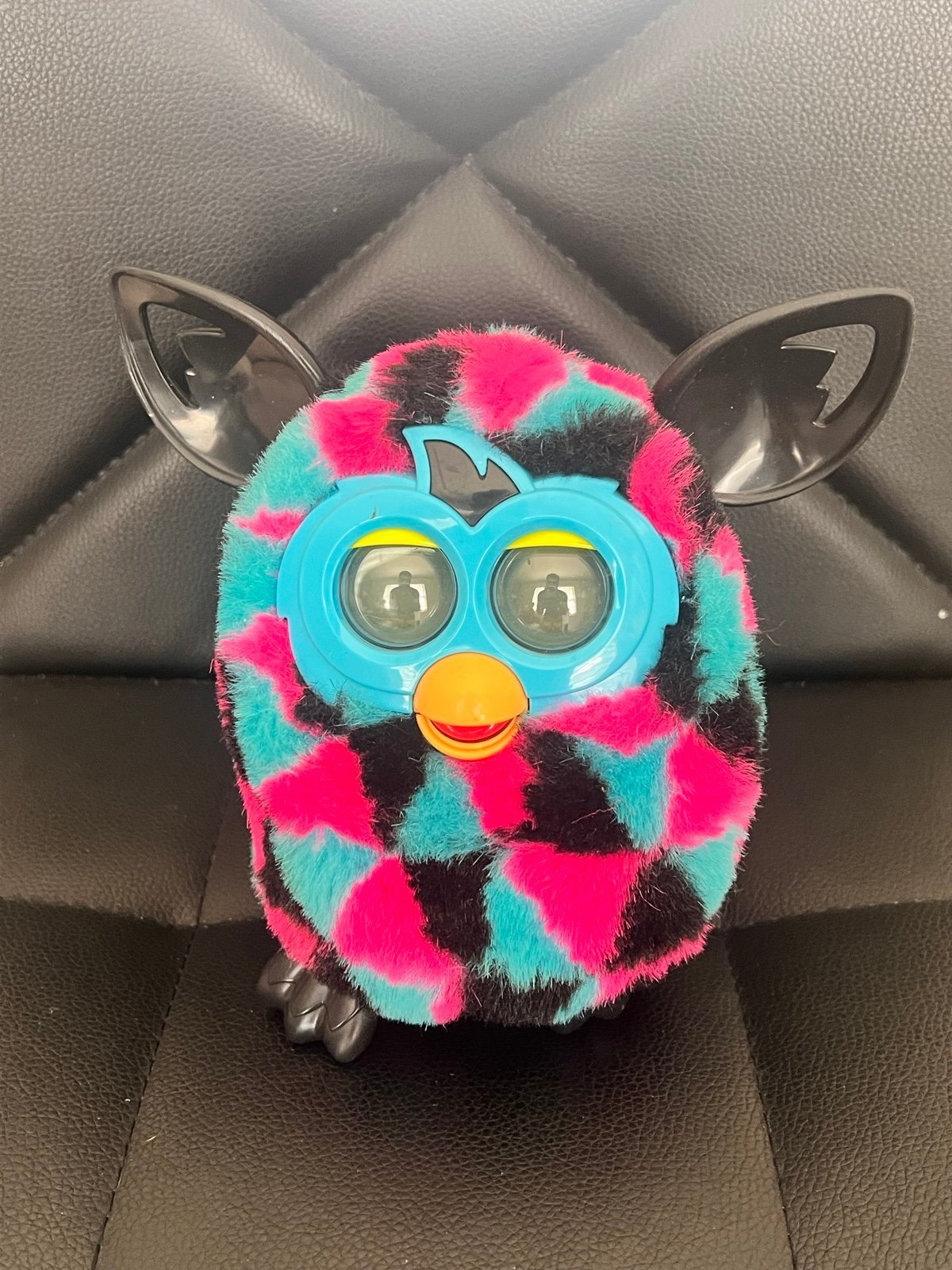 furby pink and blue large sie 2012 interactive toy plush Condition 9/10