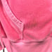 Juicy Couture 2000s Pink Terry Cloth Hoodie size Medium Made in USA Terrycloth