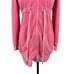 Juicy Couture 2000s Pink Terry Cloth Hoodie size Medium Made in USA Terrycloth
