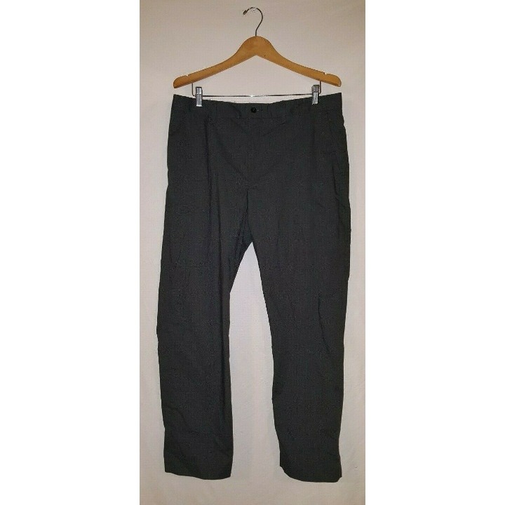 Ralph Lauren Polo Men's 34W 30L Dress Flat Front Pants Gray Slacks MRSP 125