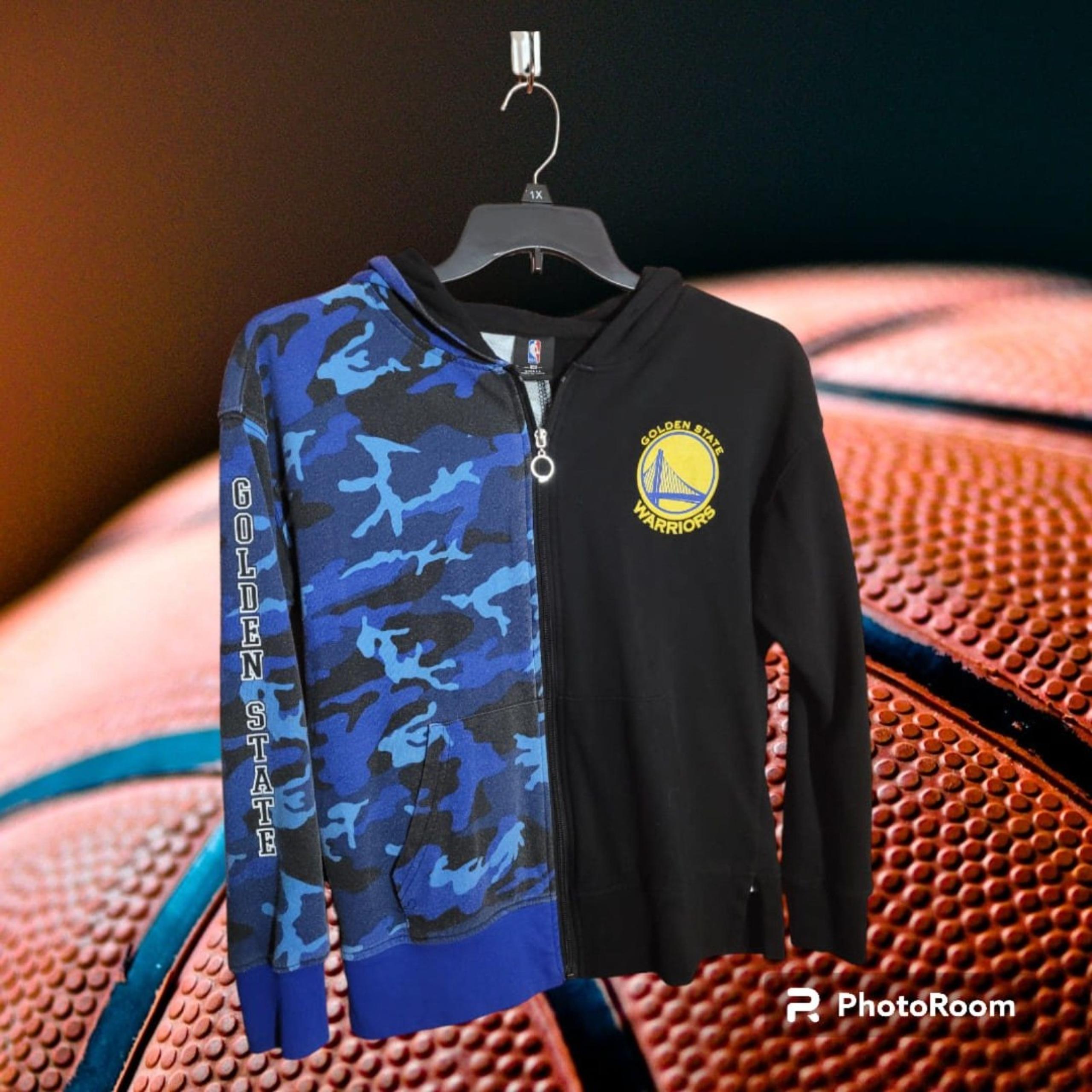 Golden State Warriors Zip-Up Jacket Men's Size S