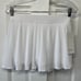 Lululemon Varsity HR Pleated Tennis Skirt color WHT Sz 6