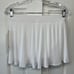 Lululemon Varsity HR Pleated Tennis Skirt color WHT Sz 6