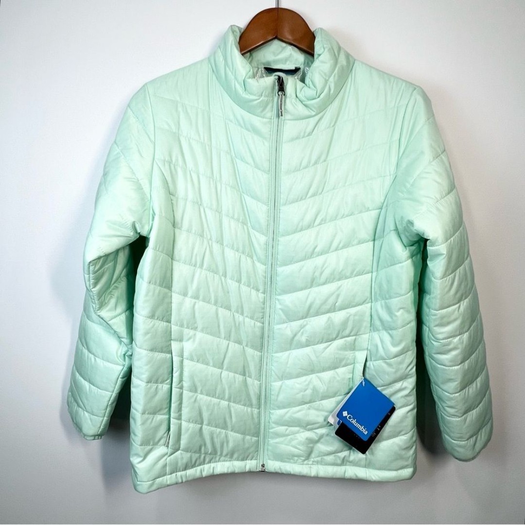 NWT Columbia Morning Light II Jacket Omni Heat Water Resistant Youth XL 18/20