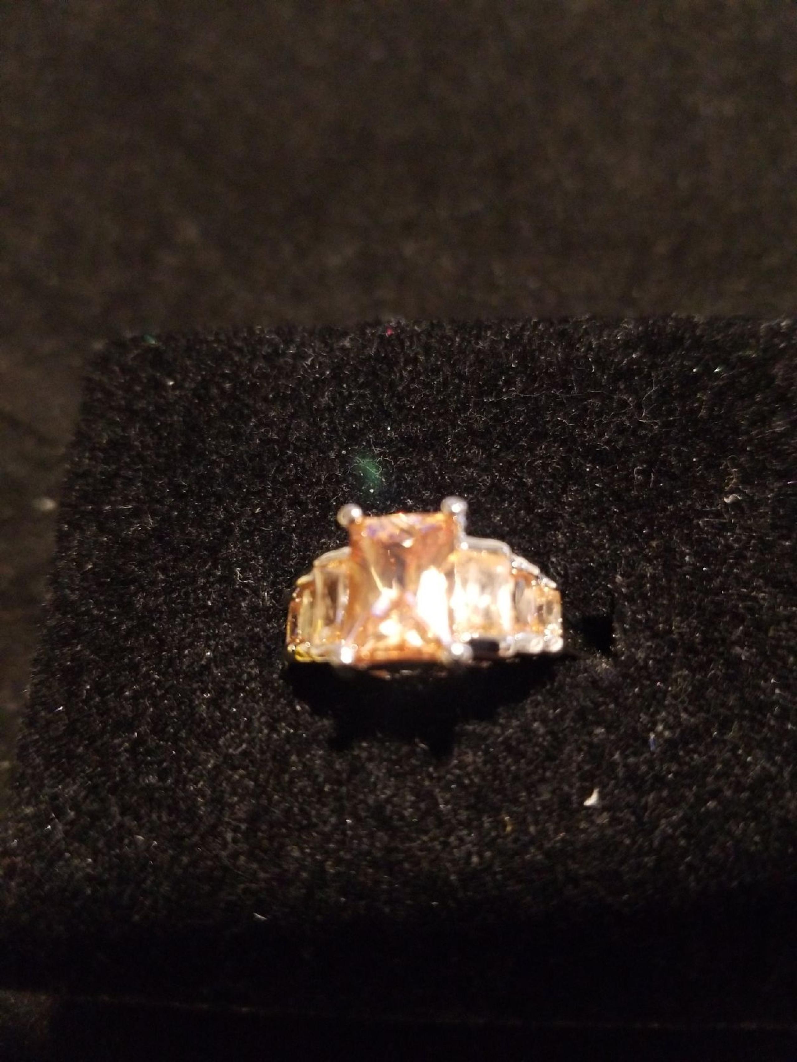 Vintage Morganite Emerald Baguettes & 92