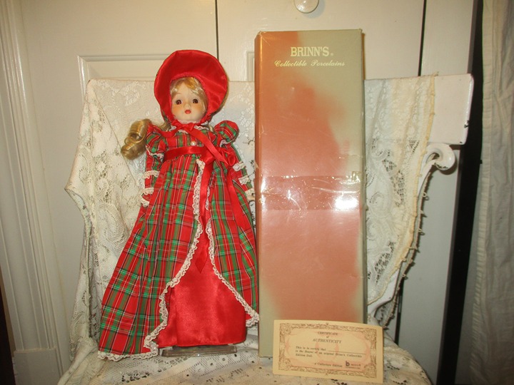 vintage Binn's Peggy Lynn porcelain nostalgic Doll