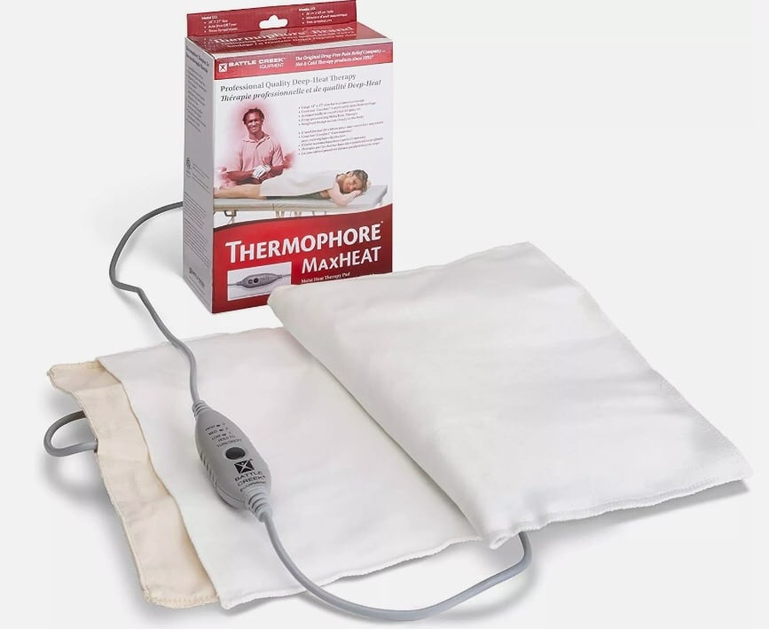 Battle Creek Thermophore MaxHeat Heating Pad 14 x 27 inches | XL Size Model 155
