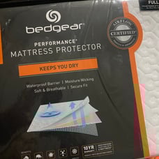 Bedgear Full XL Dri-Tec Waterproof Mattress Protector - Adjustable Base Compatib