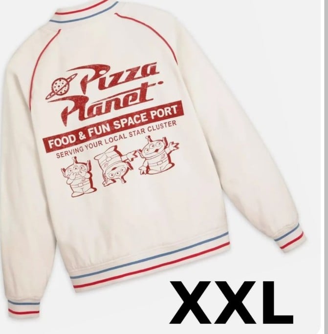 Toy Story Pizza Planet Bomber Jacket XXL Retro Logo