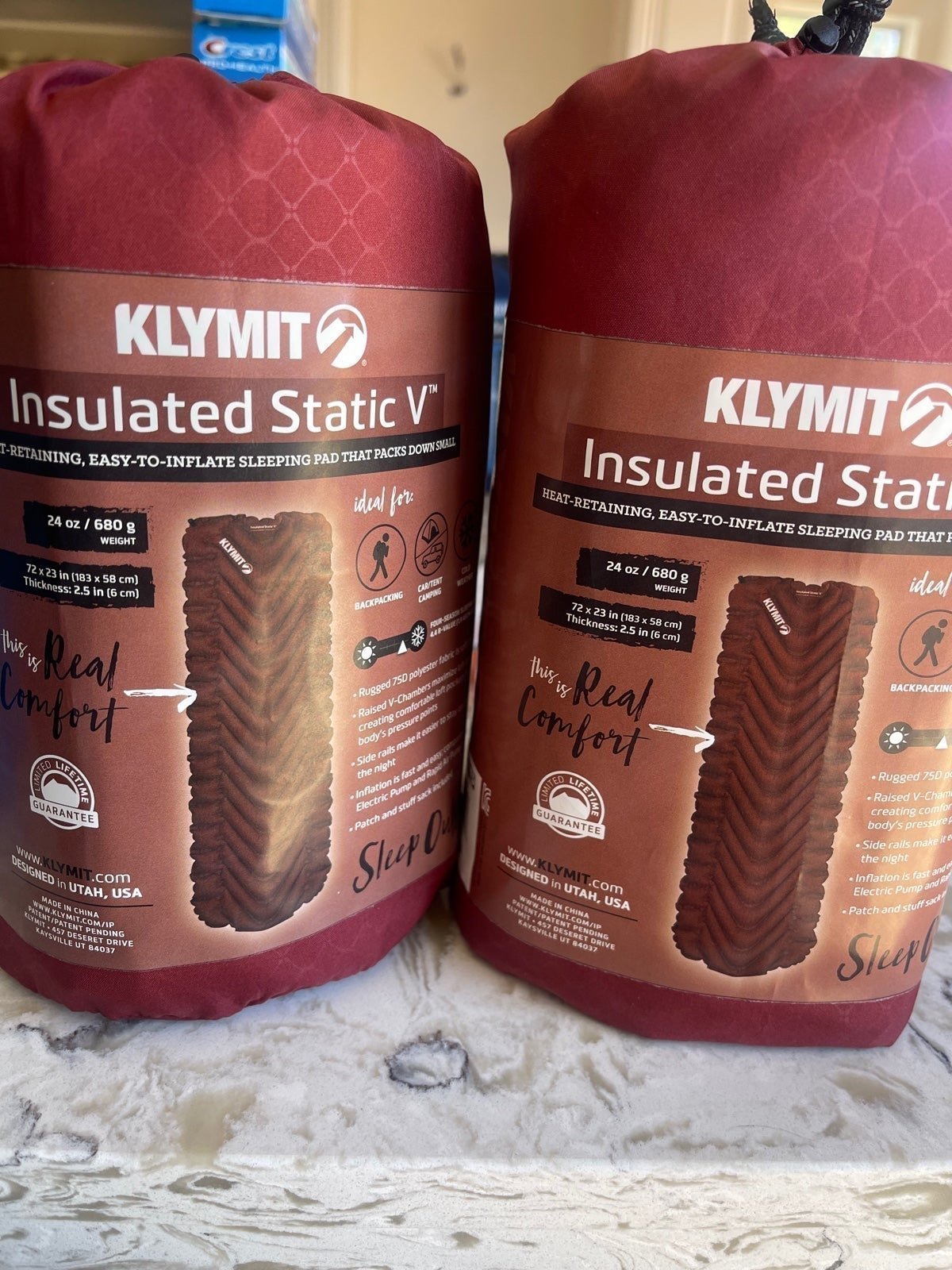 Klymit Insulated Static V Sleeping Pad