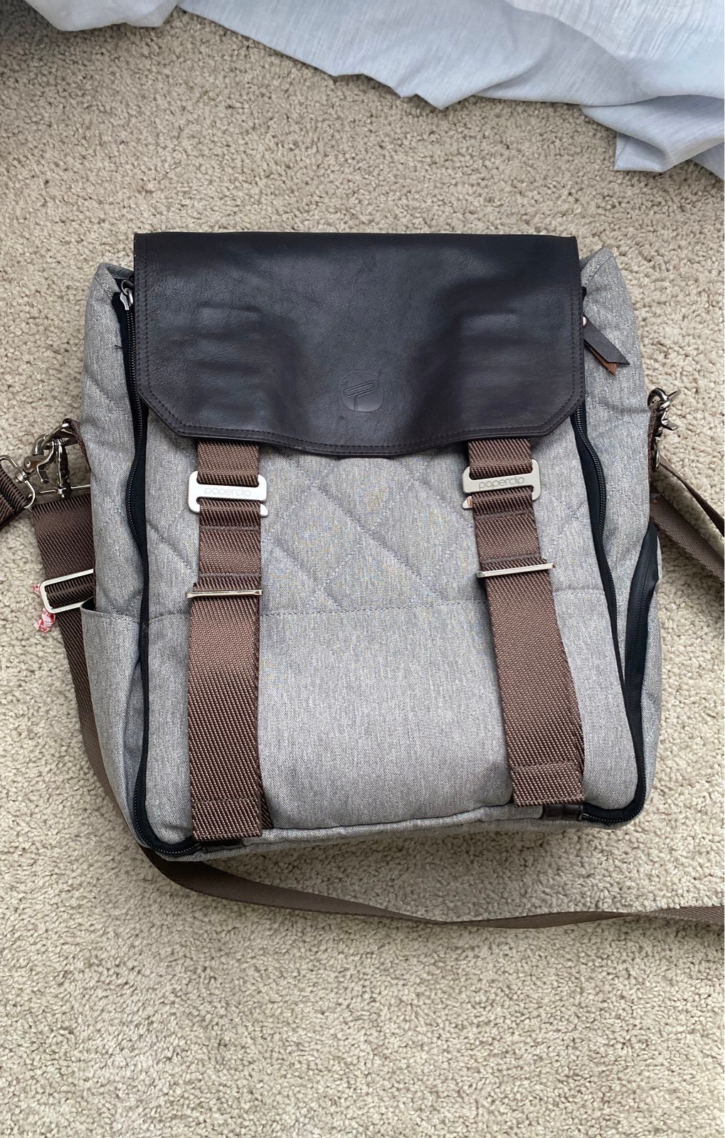 Paperclip Diaper Bag