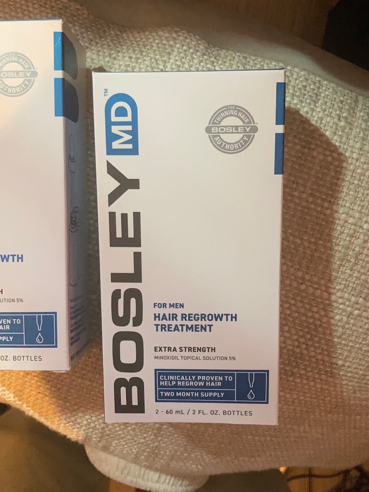 Bosley hair regrowth treatment