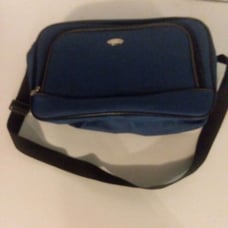Pierre Cardin messenger bag blue