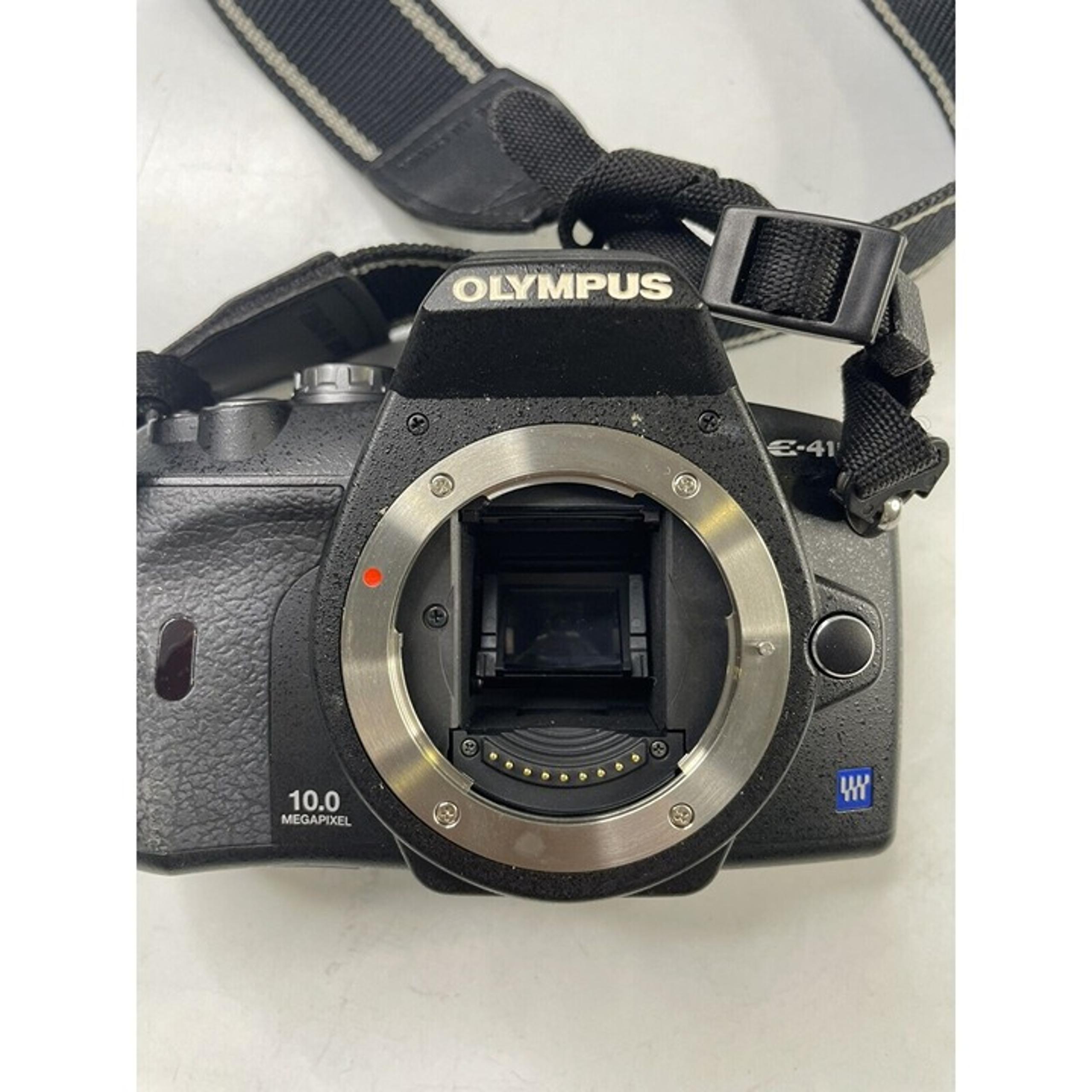 E-410 10MP Digital SLR Camera - Black (Body Only) - Olympus