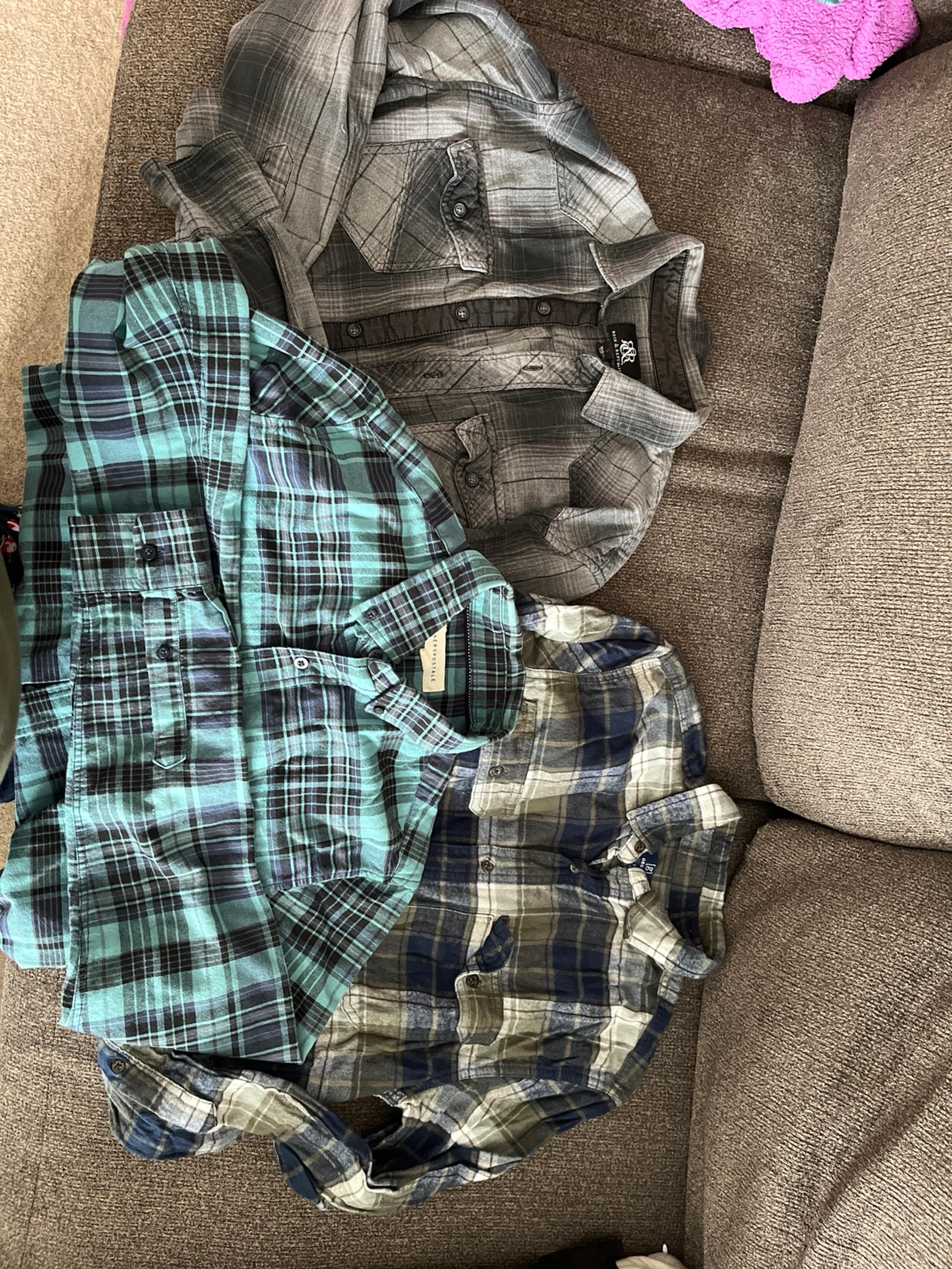 Men’s flannel shirt bundle