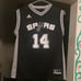 NBA Adidas Youth Sz L San Antonio Spurs #14 Danny Green Black Jersey