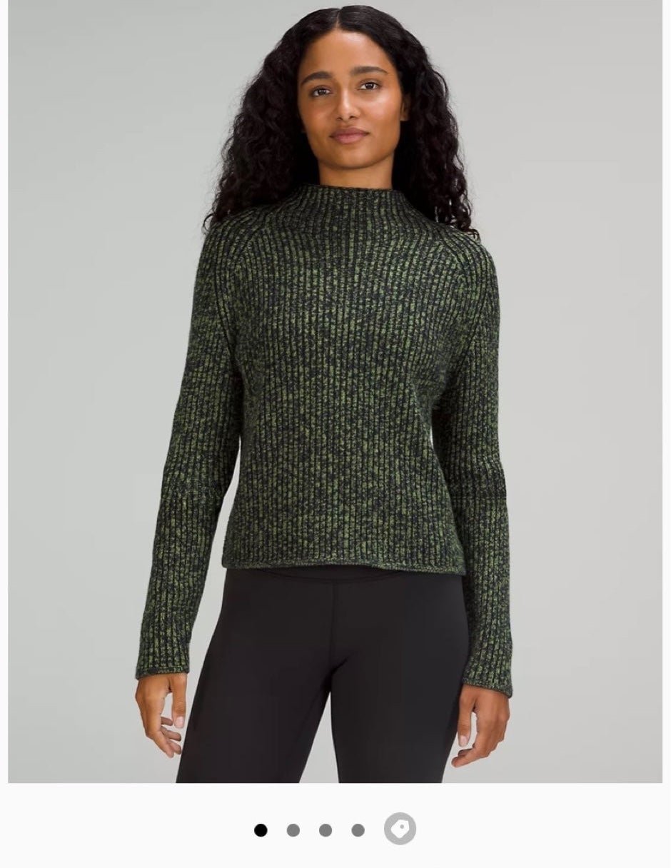 NWT Lululemon Mock Neck Sweater
