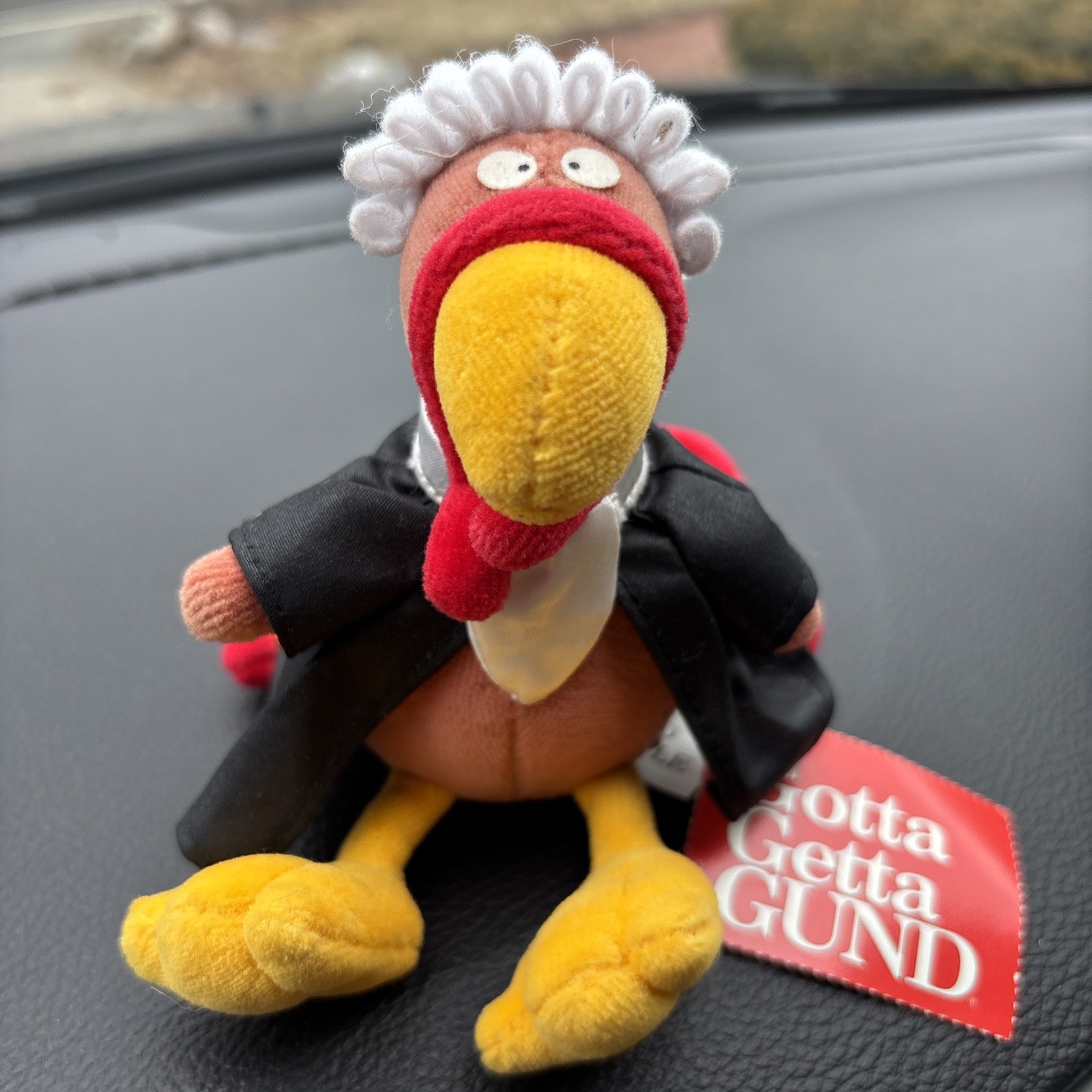 Vintage GUND Atturkey At Law Turkey Plush Toy Minimals Boynton 1993 SAMPLE TAG