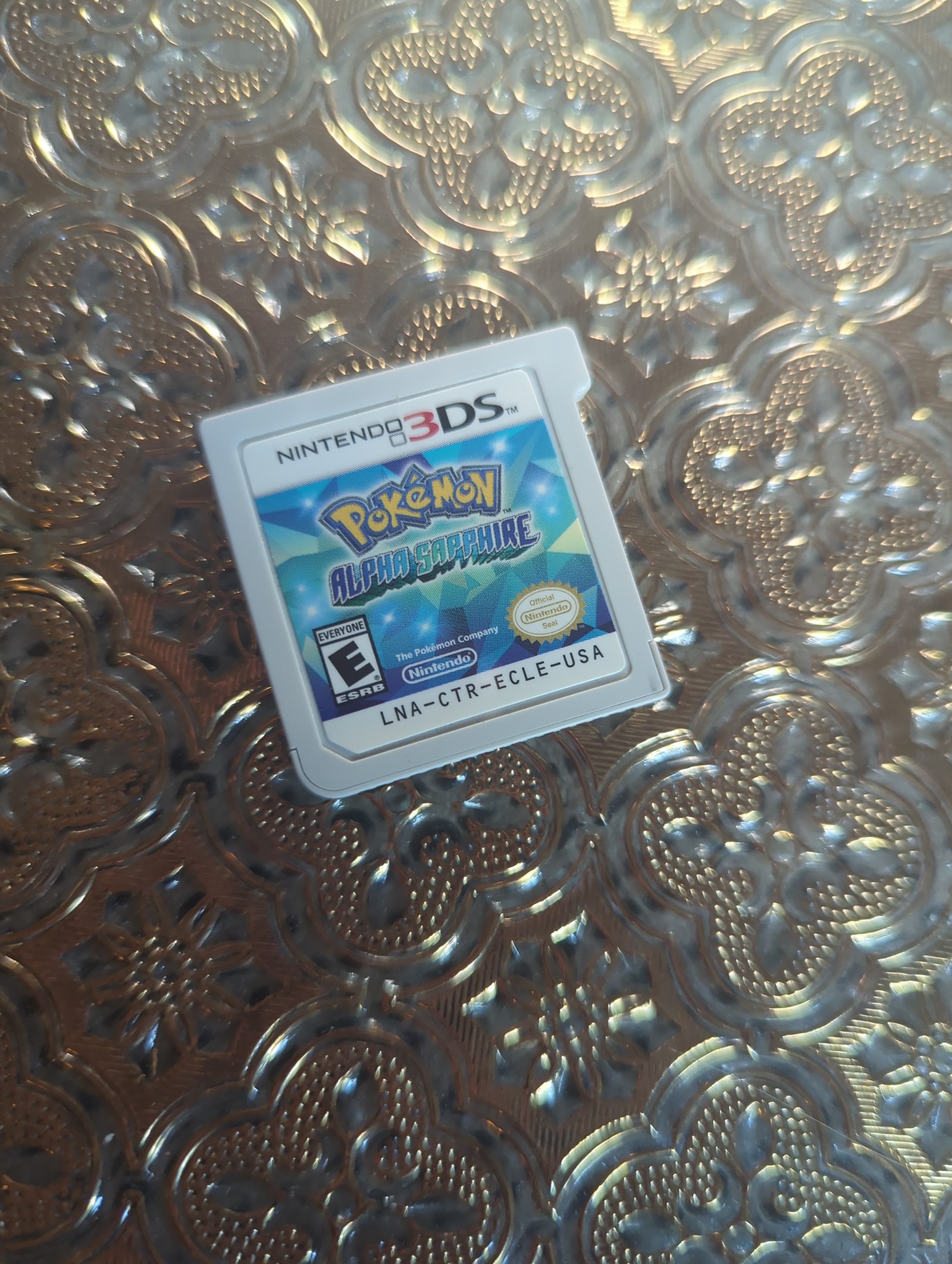 Pokemon Alpha Sapphire Game Cartridge for Nintendo 3DS -- No Case