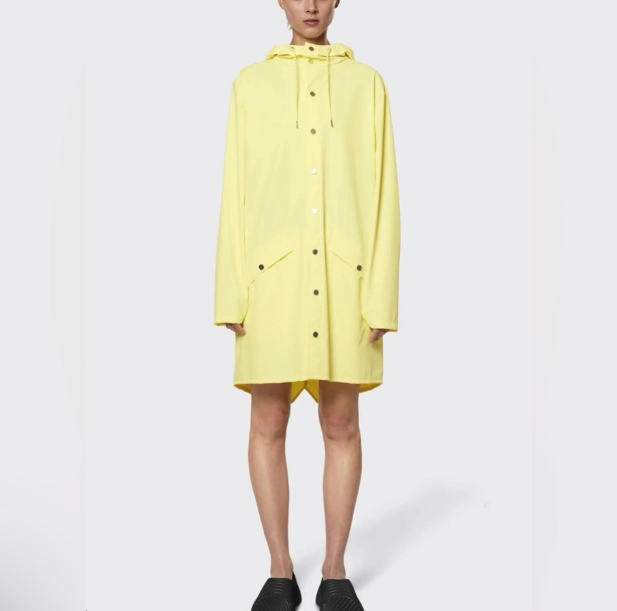Rains Unisex Long Waterproof Jacket Straw Small Raincoat Spring Womens New Golf