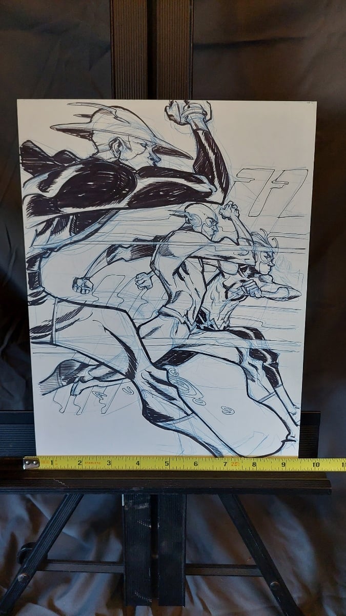 Eric Canetti original Flash illustration