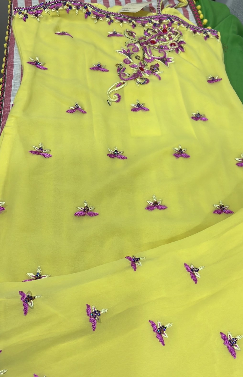 Desi pants suit