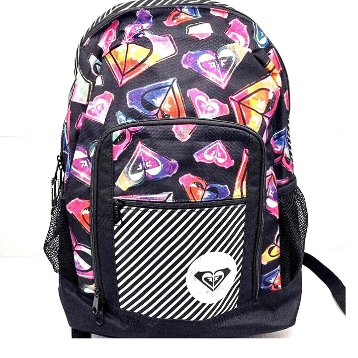 ROXY Backpack Multicolor School College Work Travel