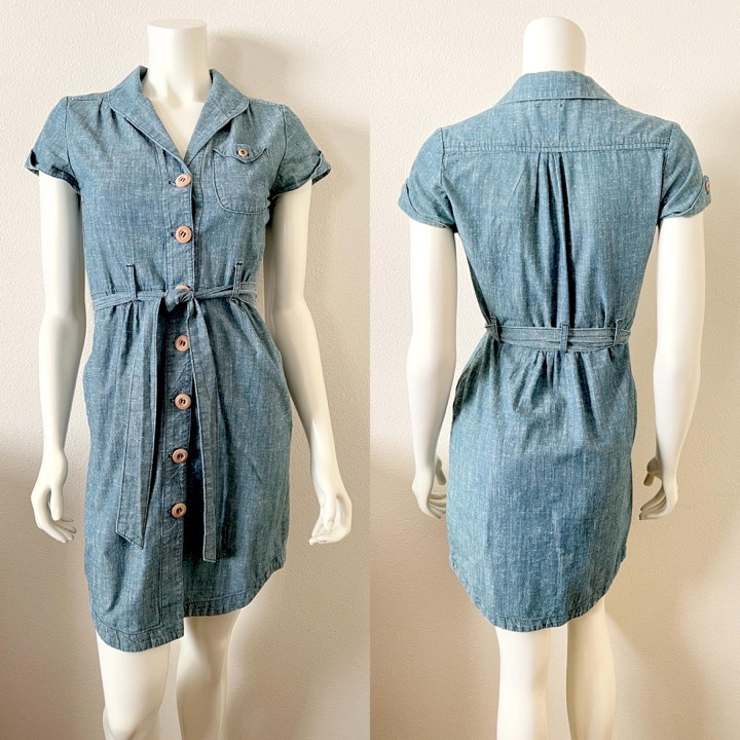 Ella Moss Denim Shirt Dress, Ladies Size 2