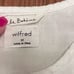 Aritzia Wilfred Ninette Linen Faux Wrap La Boheme Dress in Espace White Medium