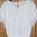 Aritzia Wilfred Ninette Linen Faux Wrap La Boheme Dress in Espace White Medium