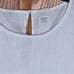 Aritzia Wilfred Ninette Linen Faux Wrap La Boheme Dress in Espace White Medium