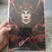 SDCC Scarlet Witch Metsl Foil Art Print Signed