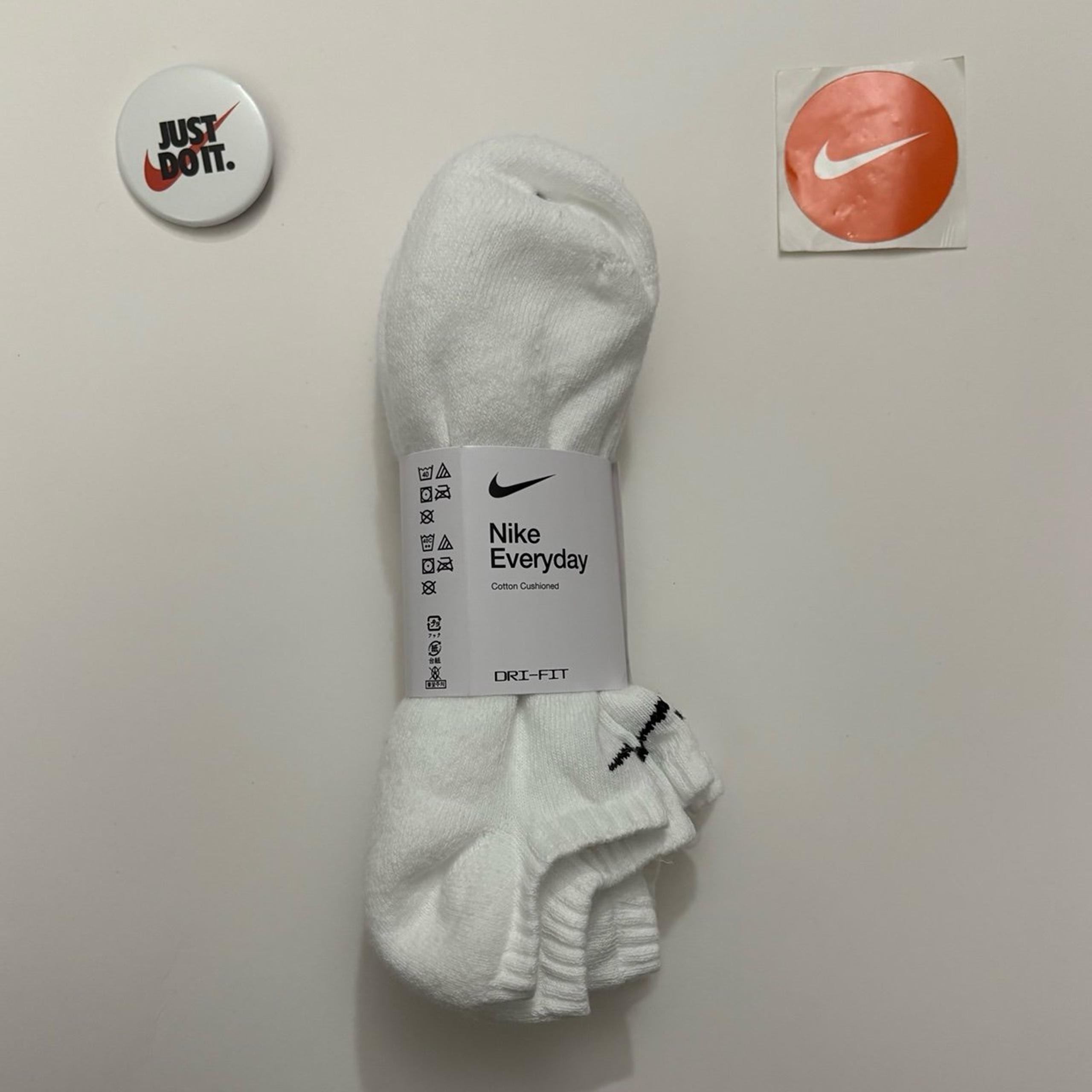 Nike dri-fit everyday cushioned no show ankle socks 3-pack