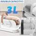 Pet Grooming Kit,3L Dog Hair Vacuum Suction 99% Pet Hair,7 Pet Grooming Tools,4