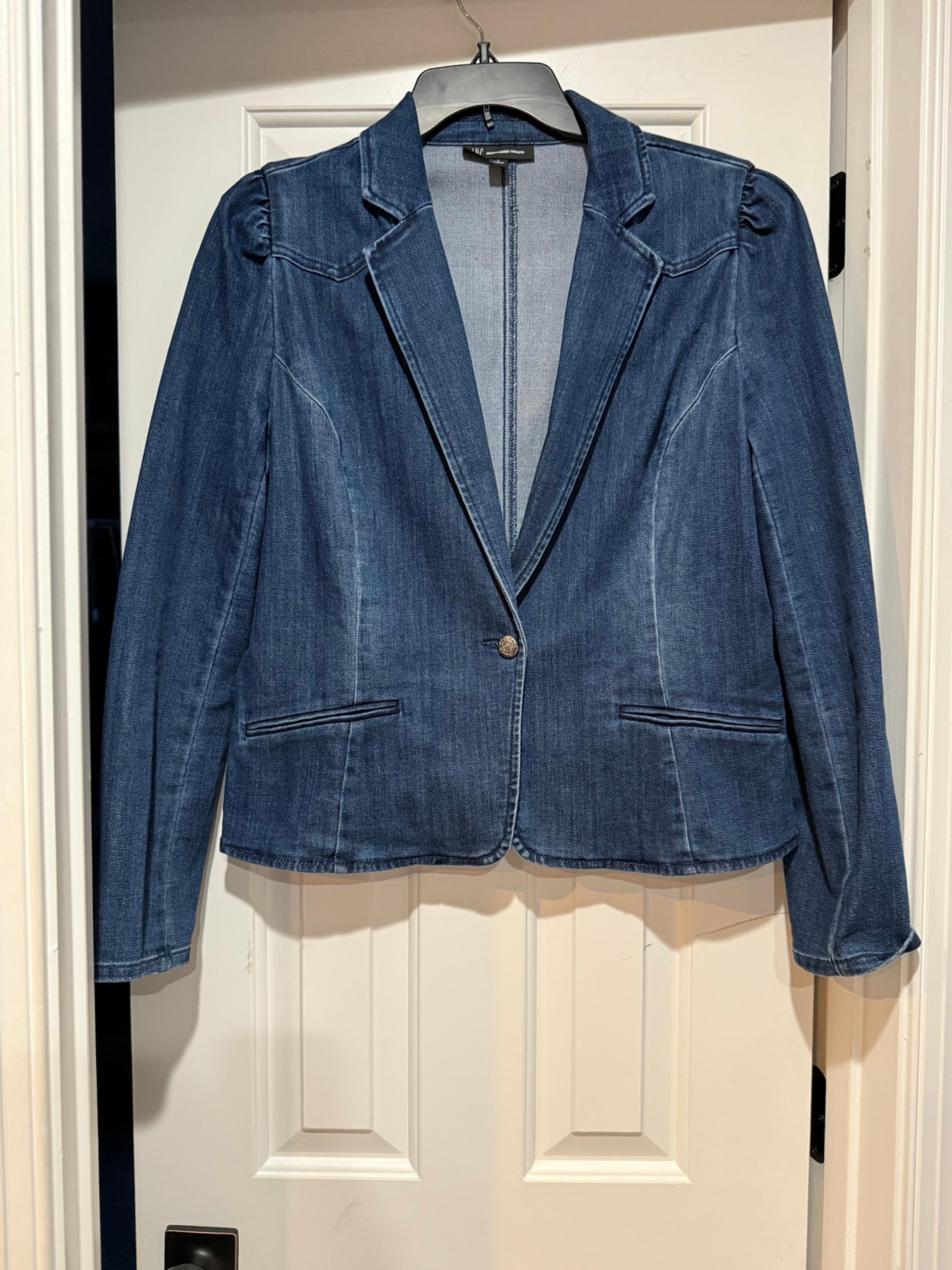 I.N.C International Concepts denim jacket/blazer