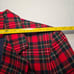 Pendleton VTG Red Tartan Plaid Wool Blazer Size Medium Christmas Holiday USA