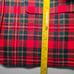 Pendleton VTG Red Tartan Plaid Wool Blazer Size Medium Christmas Holiday USA