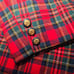 Pendleton VTG Red Tartan Plaid Wool Blazer Size Medium Christmas Holiday USA