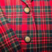 Pendleton VTG Red Tartan Plaid Wool Blazer Size Medium Christmas Holiday USA