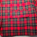 Pendleton VTG Red Tartan Plaid Wool Blazer Size Medium Christmas Holiday USA