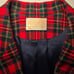 Pendleton VTG Red Tartan Plaid Wool Blazer Size Medium Christmas Holiday USA
