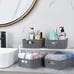 [ 12 Pack ] Plastic Storage Baskets - Small Pantry Organization and Storage Bins