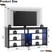 LED Tall TV Stand, Entertainment Center for 55/60/65 inch TV